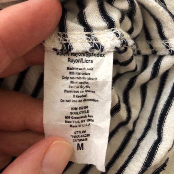 ▪️SoulCycle Striped Razor Back Tank ▪️ - Picture 3 of 8